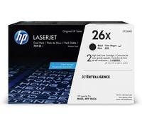 HP 26X Black 2-pack LJ Toner Cartridge - Toner - K - per HP LaserJet Pro M402/MFP M426 NEW