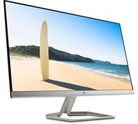 HP 27FW Monitor, Schermo IPS Full HD, Risoluzione 1920x1080, Micro-Edge, Tecnologia AMD FreeSync, Modalità Low Blue Light, Antiriflesso, Tempo Risposta 5 ms, Comandi su Schermo, Reclinabile, Argento