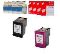 HP 300XL + 300XL CARTUCCE COMPATIBILI NO ORIGINALI BK COL KIT 2 3 PEZZI