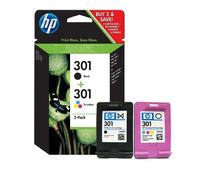 HP 301 N9J72AE#301 nero/colore (black/color) cartuccia originale