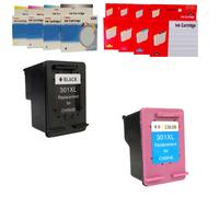 HP 301XL + 301XL CARTUCCE COMPATIBILI NO ORIGINALI BK COL KIT 2 3 PEZZI