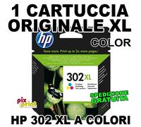 HP Cartuccia originale inchiostro tricromia ad alta capacità 302XL