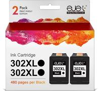 HP 302XL Nero - Cartucce Compatibili Ink-Jet - Confezione da 2 pz