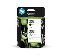HP Confezione da 2 cartucce di inchiostro nero/in tricromia originali 303