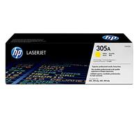 HP 305A CE412A, Cartuccia Toner Originale da 2600 Pagine, Compatibile con le Stampanti LaserJet Pro M351, MFP M375, M451, MFP 475, Giallo