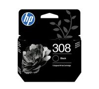 HP 308 Nero, Cartuccia Inchiostro Originale | Compatibile con HP Envy 6110e, 6120e, 6122e, 6130e, 6132e, 6520e, 6530e, 6532e, 160 pagine (7FP21UE)