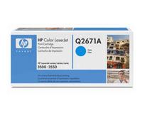 Originale HP Q 2671 A / 309A Toner ciano, 4,000 pagine, 4.15 cent per pagina - sostituito HP Q2671A / 309A Toner