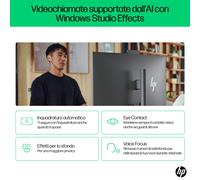 HP OmniStudio X 32-c0007nl Intel Core Ultra 7 155H 80 cm (31.5") 3840 x 2160 Pixel PC All-in-one 16 GB DDR5-SDRAM 1 TB SSD NVIDIA GeForce RTX 4050 Windows 11 Home Wi-Fi 6E (802.11ax) AI PC Argento