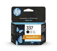HP 337 C9364EE Cartuccia Originale da 420 Pagine, Compatibile con Stampanti OfficeJet, 7110 e K7100, Photosmart 8050, DeskJet 5940, 6620, 6540, 6940 e 6980, Nero