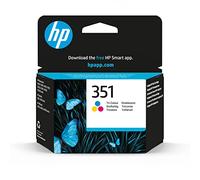 HP 351 CB337EE, Cartuccia Originale da 170 Pagine, Compatibile con le Stampanti a Getto di Inchiostro DeskJet D4260, D4300, Photosmart C5280, C4200, OfficeJet J5780, J5730, Tricromia