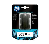 HP 363 cartuccia d'inchiostro 1 pz Originale Resa standard Nero per foto HP
