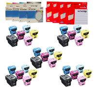 HP 363XL CARTUCCE COMPATIBILE NO ORIGINALI Bk C M Y LC LM KIT 6 12 18 24 30