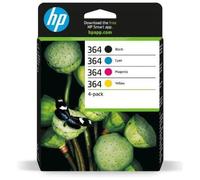 HP 364 Confezione da 4 nero, giallo, cyan, magenta originale cartuccia dinchiost