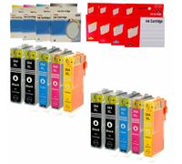 HP 364 XL KIT 4 10 20 CARTUCCE COMPATIBILI NO OEM BK C M Y 23/15 ML