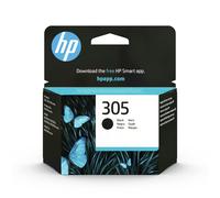 HP 3YM61AE 305 Original Ink Cartridge, Black, Pack of 1 Black (Pack of 1) Pack o