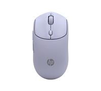 HP 400 mouse wireless Dual - Bluetooth e USB 2.4GHz, batteria da 24 mesi, clic silenziosi, tocco morbido, viola
