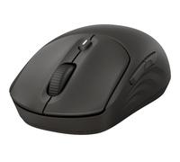 HP 405 - Mouse silenzioso - destrimani e mancini - ottici - 5 tasti - senza fili - Bluetooth 5.2, 2.4 GHz - ricevitore wireless (USB) - nero