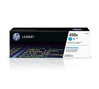 HP 410A CF411A, Cartuccia Toner Originale da 2300 Pagine, Compatibile con le Stampanti LaserJet Pro MFP M377, M452, M477, Ciano