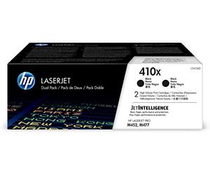 HP 410X CF410XD - Toner originale, 2 x 6.500 pagine (2 pezzi), confezione da 2