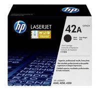 HP 42A - Schwarz - original - LaserJet - Tonerpatrone (Q5942A)