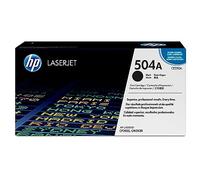 HP 504A CE250A, Cartuccia Toner Originale HP da 5000 Pagine, Compatibile con le Stampanti HP LaserJet CP 3525, CM 3530, Nero