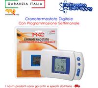 Mkc HP-510T Cronotermostato Digitale, Bianco