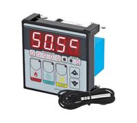 HP-54 - Regolatore di temperatura per sistemi di raffreddamento con ventola di ventilazione, termostato digitale a 4 stadi AC220V 10A, interruttore di controllo climatico con sensore
