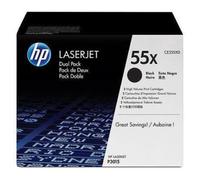 HP 55XD CONFEZIONE 2 TONER NERO PER LASERJET P3015D-PRO M521DN-PRO M521DW-M525DN