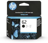 HP 62 Nero, C2P04AE, Cartuccia Originale da 200 Pagine, Compatibile con Stampanti Envy 5540, 5642, 5644, 5742, 7640, OfficeJet Mobile serie 200