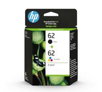 HP Confezione da 2 cartucce originali di inchiostro nero/tricromia 62