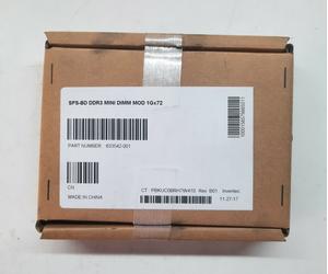HP 633542-001 SPS-BD DDR3 MINI DIMM MOD 1Gx72 - Nuovo - OEM