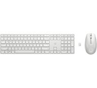HP 650 Wireless Keyboard and Mouse Combo tastiera Mouse inclusi RF senza fili Bianco - Nouvo