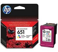 HP 651 C2P11AE#BHK colore (CMY) cartuccia originale