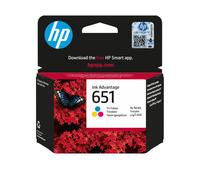 HP 651 C2P11AE#BHK colore (CMY) cartuccia originale