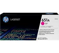 HP Cartuccia Toner originale magenta LaserJet 651A