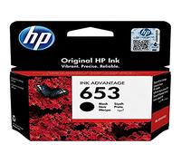 HP 653 Black Schwarz Original Ink Advantage Cartridge (3YM75AE)