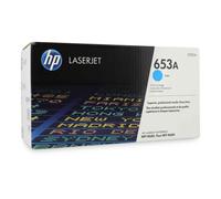 HP CF321A 653A Original LaserJet Toner Cartridge, Cyan, Single Pack