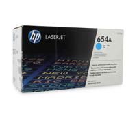 HP 654A CF331A, Cartuccia Toner Originale da 2000 Pagine, Compatibile con la Stampante LaserJet Enterprise M651, Ciano
