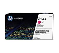 HP 654A CF333A, Cartuccia Toner Originale da 2000 Pagine, Compatibile con la Stampante LaserJet Enterprise M651, Magenta