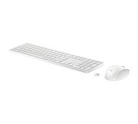 HP 655 SET TASTIERA + MOUSE WIRELESS 2.4GHz LAYOUT ITALIANO BIANCO
