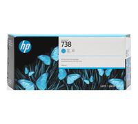 HP - 676M6A - Hp - Cartuccia DesignJet Ink 738 - Ciano - 676M6A - 300ml - HP676M6A - Conf. da 1 Pz.