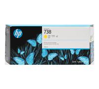 HP - 676M8A - Hp originale - Cartuccia DesignJet Ink 738 - Giallo - 676M8A - 300ml - HP676M8A - Conf. da 1 Pz.