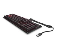 HP 6YW76AA Tastiera da Gaming cablata USB Layout Italiano colore nero