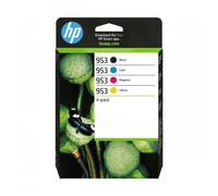HP Confezione da 4 cartucce di inchiostro nero, ciano, magenta, giallo originali 953