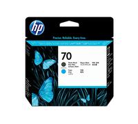 HP Testina di stampa nero opaco e ciano DesignJet 70
