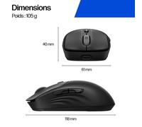 HP 705 - Mouse - ricaricabile - senza fili - Nouvo