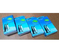 HP 711 BK C M Y Cartucce Ink Compatibili 4 Pz - Nuove Sigillate