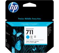 HP 711 Multipack ciano Originale CZ134A