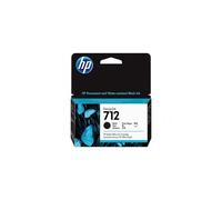 HP 712 3ED70A 3ED71A CARTUCCIA ORIGINALE 38/80ML BK NERO