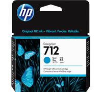 HP 712 Cartuccia d'inchiostro ciano Originale 3ED67A